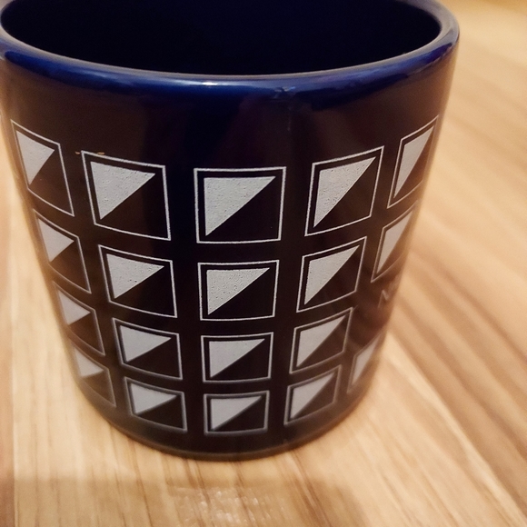 Vintage Nabisco Biscuit Company Logo Coffee Mug Cup Dark Cobalt Blue - Picture 5 of 7